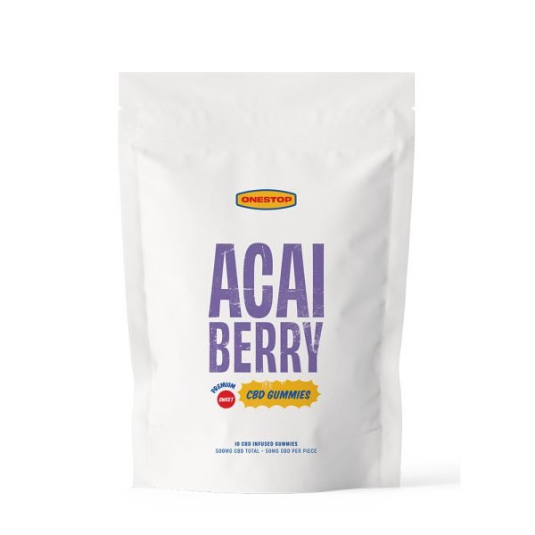 OneStop Acai Berry CBD Gummies (500 MG)