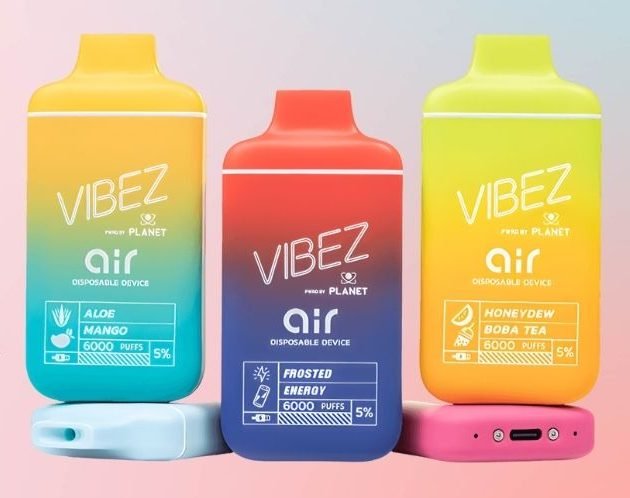 Vibez Air Vapes (5% Nicotine)