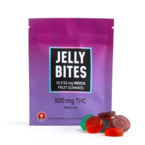 Jelly Bites (Indica 500 MG THC) – Full Spectrum