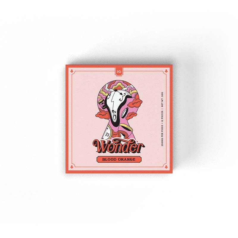 Wonder Psilocybin Chocolate Bar - Blood Orange