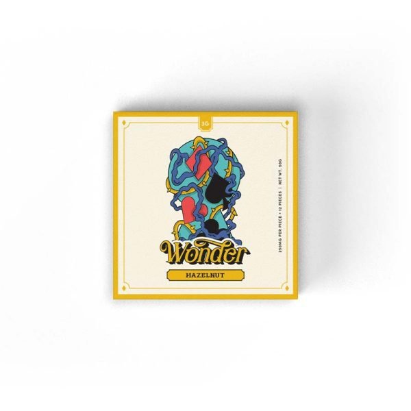 Wonder Psilocybin Chocolate Bar - Hazelnut (3g)